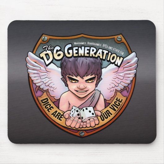 D6G Mousepad Muismat (Voorkant)