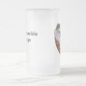 D6G Niet te verschrikkelijke drank - Bevroren Matglas Bierpul (Center)