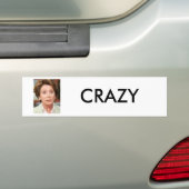 d7f12fc96ee89480, CRAZY Bumpersticker (Op auto)
