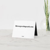 D8C - Was ze het waard? Hartelijk dank Bedankkaart (Achterkant)