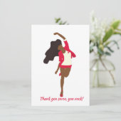 D9 Diva 1913 Dank u kaart (Staand voorkant)