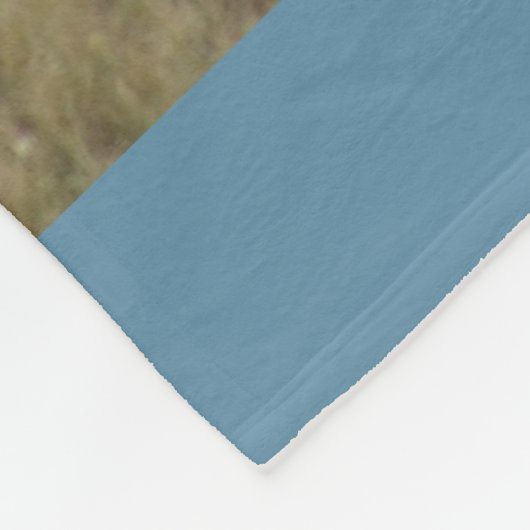 D9 Mule Deer Bucks in Velvet Sky Fleece Deken (Hoek)