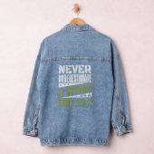 D-214 Onderschat een vrouw nooit met DD214 Vete Denim Jacket (Hangar)