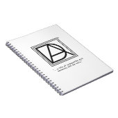 D.A. Spiraalschrift Notitieboek (Rechterzijde)