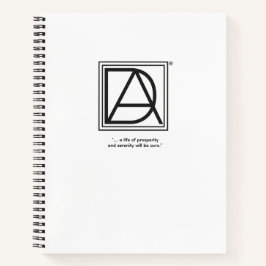 D.A. Spiraalschrift Notitieboek