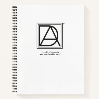 D.A. Spiraalschrift Notitieboek
