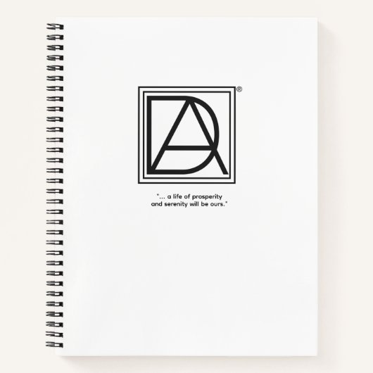 D.A. Spiraalschrift Notitieboek (Voorkant)