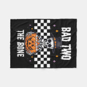 D aan het beenskelet Halloween kostuum Fleece Deken (Voorkant (Horizontaal))