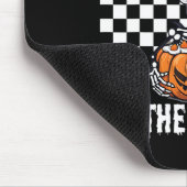 D aan het beenskelet Halloween kostuum Muismat (Hoek)