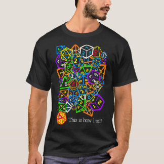 D&amp;D (Dungeons en Dragons) - Zo rol ik T-shirt