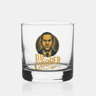 D. B. Cooper Heist Whisky Glas