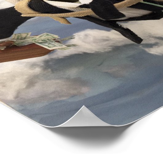 D.B. Cooper Poster door Geschiedenis Botten (Hoek)