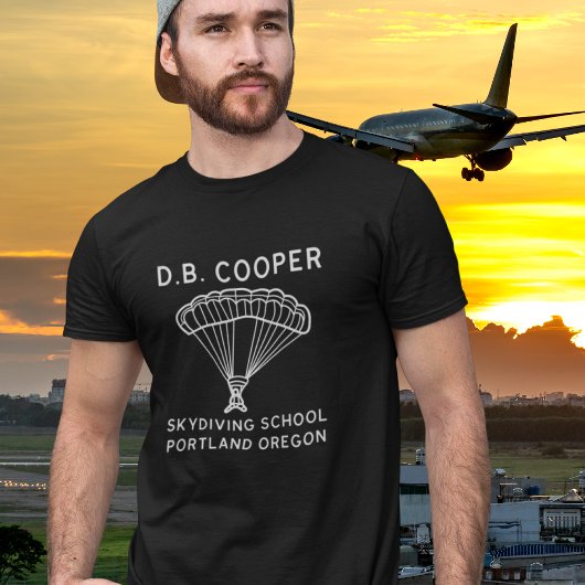 D.B. Cooper Skydiving School T-shirt