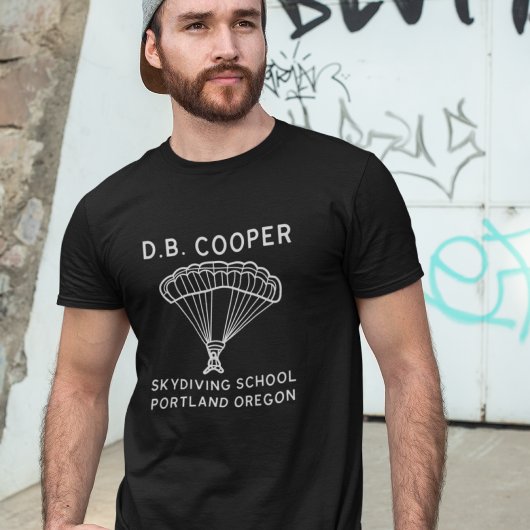 D.B. Cooper Skydiving School T-shirt