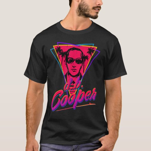 D B Cooper Skydiving Skyjacker Kaping Ik Ben Db C T-shirt (Voorkant)