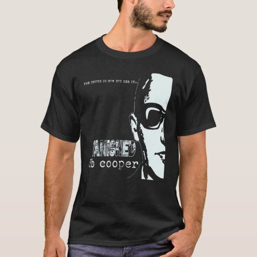 D B Cooper Skyjacker Hijack Retro 60s Style Graphi T-shirt (Voorkant)
