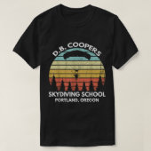 D. B. Coopers Skydiving School Portland, Oregon Fu T-shirt (Design voorkant)