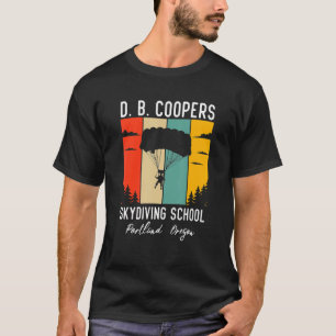 D B Coopers Skydiving School T-shirt