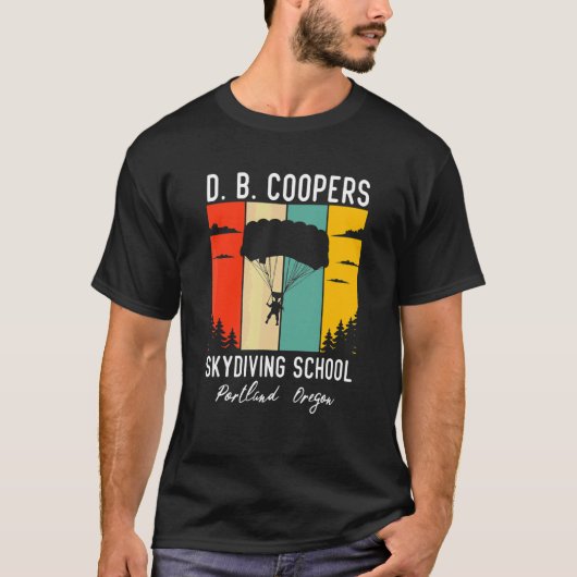 D B Coopers Valieschool T-shirt (Voorkant)