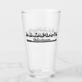 D.B. Kaplan's Delicatessen & Restaurant, Chicago. Glas (Achterkant)