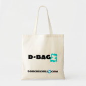 D-Bagz Douchechillz Canvas Tas - Blauw (Voorkant)