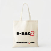 D-Bagz Douchechillz Canvas Tas - Rood (Voorkant)