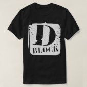 D Block Music Essential T-Shirt (Design voorkant)