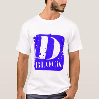 D-Blokblauw T-shirt