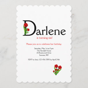 "D"-brief (elke voornaam toevoegen met letter D) Kaart