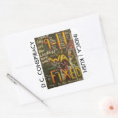 D.C. COMPLOT INDICA KUSH VIERKANTE STICKER (Envelop)