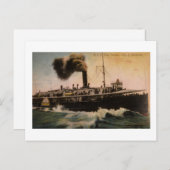 D&C Line Steamer City of Mackinac Briefkaart (Voorkant / Achterkant)