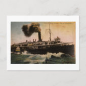 D&C Line Steamer City of Mackinac Briefkaart (Voorkant)