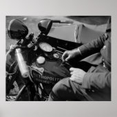 D.C. Motorcycle Cop, jaren '30 Poster (Voorkant)