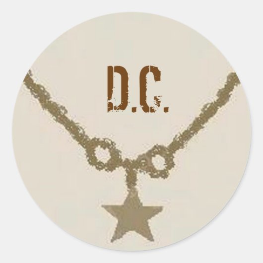 D.C. STICKER (Voorkant)