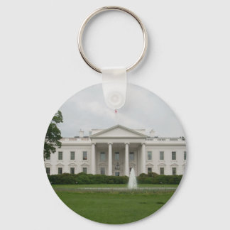 D.C. Witte huis Sleutelhanger