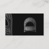 D Celtic Monogram Visitekaartje (Achterkant)