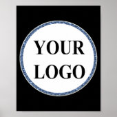 D Christmas Gift Ized Idea Logo Baby Poster (Voorkant)