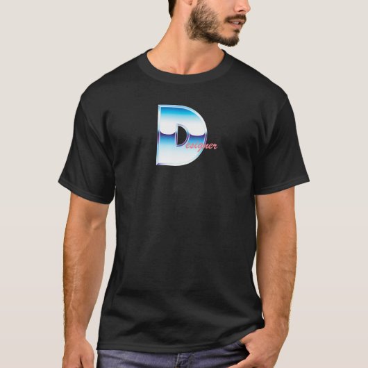 D-chroomontwerper T-shirt (Voorkant)