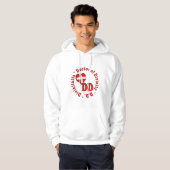 D CIRCULAIRE ACRONYM LOGO ARTS VAN DIVINITEIT HOODIE (Voorkant volledig)