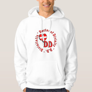 D CIRCULAIRE ACRONYM LOGO ARTS VAN DIVINITEIT HOODIE