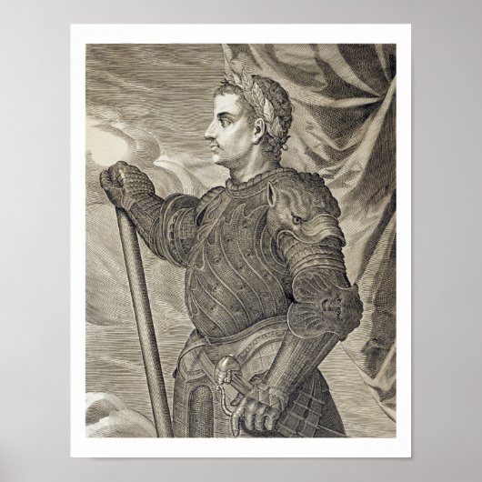 D. Claudius Caesar Emperor van Rome van 41 t/m 54 Poster (Voorkant)