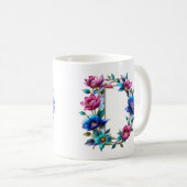 D Coffee Mok – Floral Design voor Gifting (Voorkant rechts)