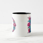 D Coffee Mok – Floral Design voor Gifting (Center)