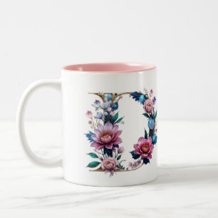 D Coffee Mok – Floral Design voor Gifting
