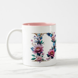 D Coffee Mok – Floral Design voor Gifting