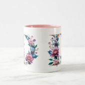 D Coffee Mok – Floral Design voor Gifting (Center)