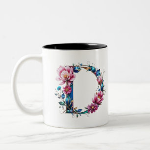 D Coffee Mok – Floral Design voor Gifting