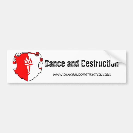 D&D-Bumpersticker Bumpersticker (Voorkant)