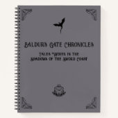 D&D Campaign Chronicle-Notitieboek Notitieboek (Voorkant)