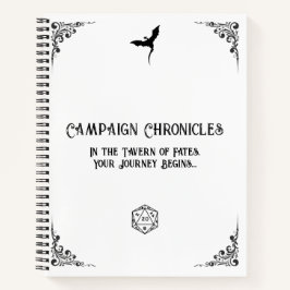 D&D Campaign Chronicle-Notitieboek Notitieboek